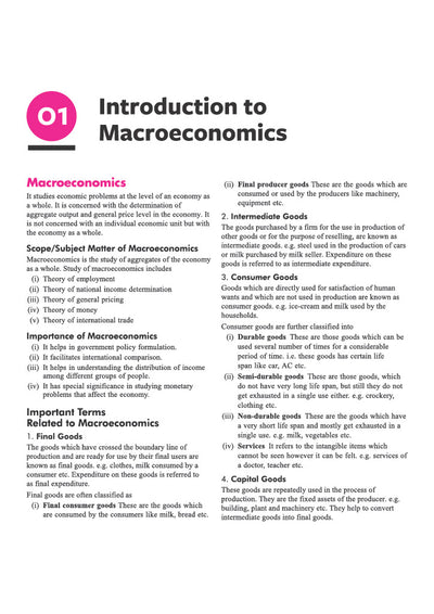CBSE Economics Class 12 Chapterwise Question Bank for Board Exam 2027 | Chapterwise PYQs with Revision Theory, Detailed Solutions, Exam Tips & Sample Papers as per Latest CBSE Syllabus & Exam Pattern