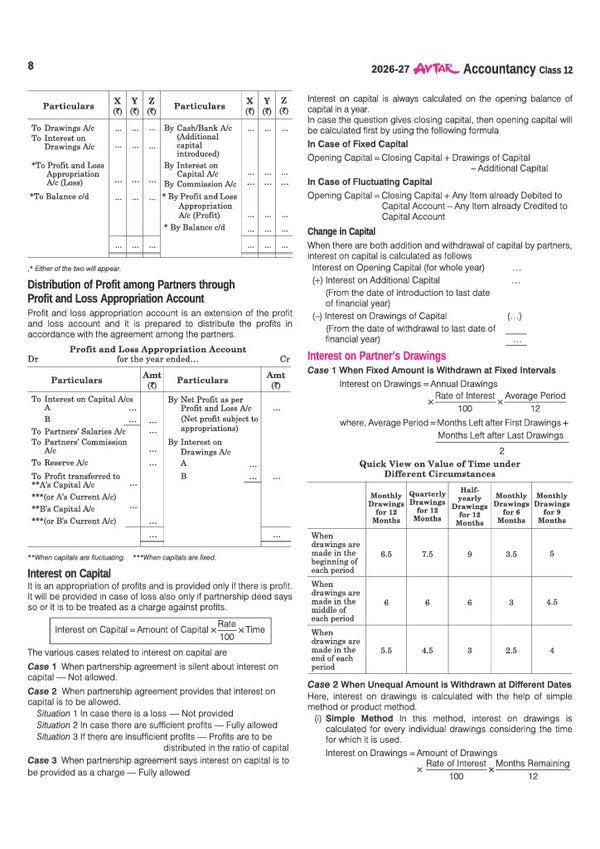 Avatar UP Board Accountancy Class 12 Exam 2027 | Chapterwise Question Bank | 5 Board-Style Practice Papers | 4 Years Unsolved Papers | Based on NCERT & NEP 2020