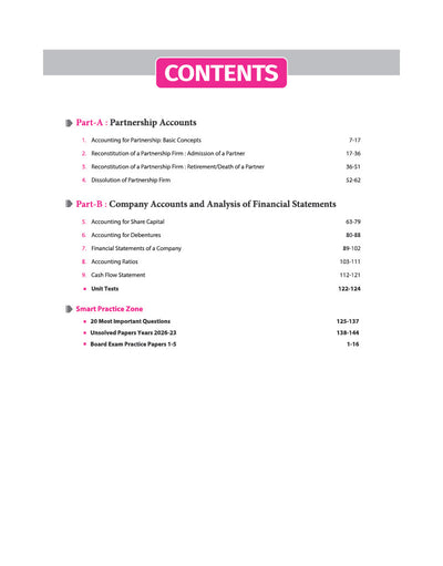 Avatar UP Board Accountancy Class 12 Exam 2027 | Chapterwise Question Bank | 5 Board-Style Practice Papers | 4 Years Unsolved Papers | Based on NCERT & NEP 2020