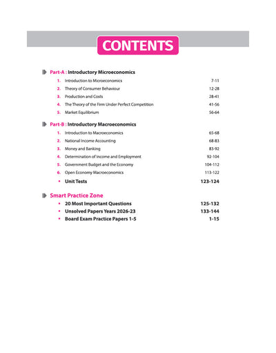 Avtar UP Board Economics Class 12 Exam 2027 | Chapterwise Question Bank | 5 Board-Style Practice Papers | 4 Years Unsolved Papers | Based on NCERT & NEP 2020