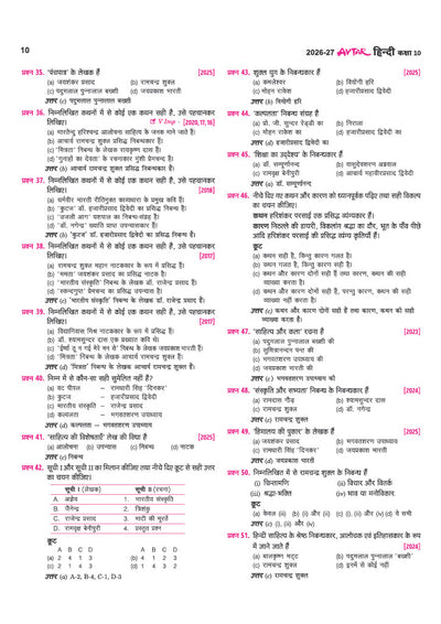 Avtar UP Board Hindi Class 10 Exam 2027 | Chapterwise Question Bank | 3 Board-Style Practice Papers | 4 Years Unsolved Papers | OMR Sheet | Based on NEP 2020