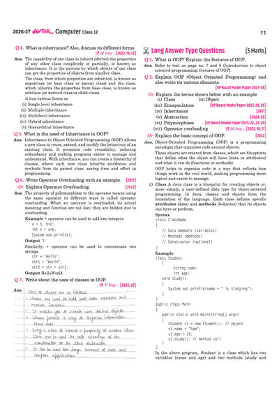 Avtar UP Board Computer Class 12 Exam 2027 | Chapterwise Question Bank | 5 Board-Style Practice Papers | 3 Years Unsolved Papers | Based on NCERT & NEP 2020 | English Medium