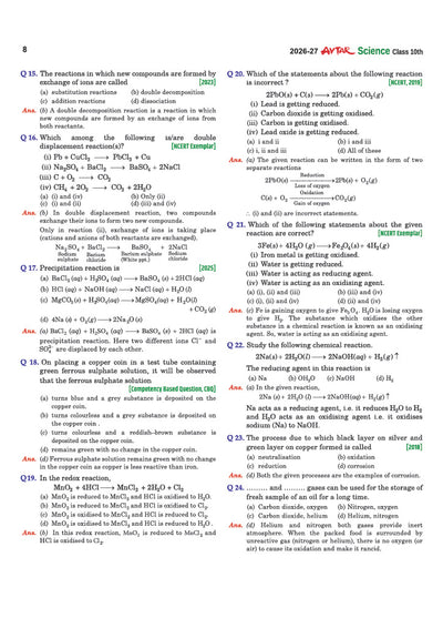 Avtar UP Board Science Class 10 Exam 2027 | Chapterwise Question Bank | 4 Board-Style Practice Papers | 4 Years Unsolved Papers | OMR Sheet | Based on NEP 2020