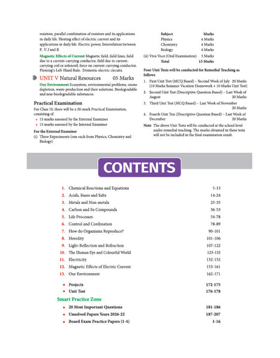Avtar UP Board Science Class 10 Exam 2027 | Chapterwise Question Bank | 4 Board-Style Practice Papers | 4 Years Unsolved Papers | OMR Sheet | Based on NEP 2020
