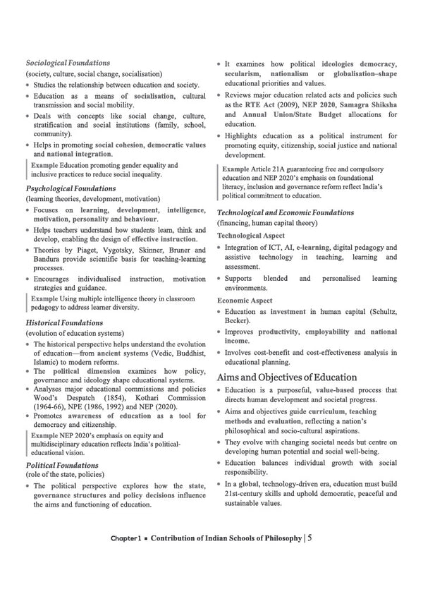 NTA UGC NET/JRF/SET Exam | Paper 2 - Education | Complete Study Guide as per Updated Syllabus | Theory Notes, Quick Revision, PYQs Last 10 Years for Practice & 3 Mock Tests