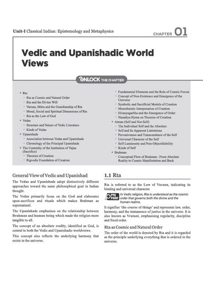 vedic and upanisadic world views