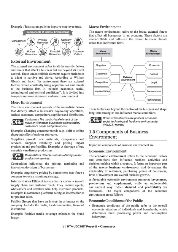 NTA UGC NET/JRF/SET Exam | Paper 2 - Commerce | Complete Study Guide as per Updated Syllabus | Theory Notes, Quick Revision, PYQs Last 10 Years for Practice & 3 Mock Tests