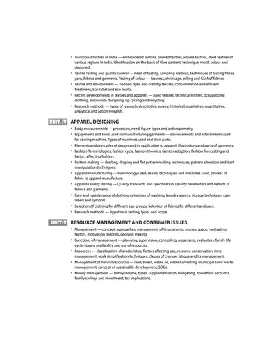 NTA UGC NET/JRF/SET Exam | Paper 2 - Home Science | Complete Study Guide as per Updated Syllabus | Theory Notes, Quick Revision, PYQs Last 10 Years for Practice & 3 Mock Tests