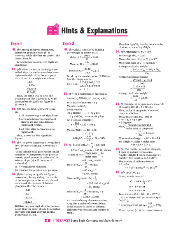 Telangana EAPCET Chemistry 2027 | 12 Years Solved Papers 2026–2015 | 1700+ Chapterwise, Topicwise & Levelwise Questions | 50+ Online & Offline Papers | Detailed Explanations of Every Question | Free Revision Handbook