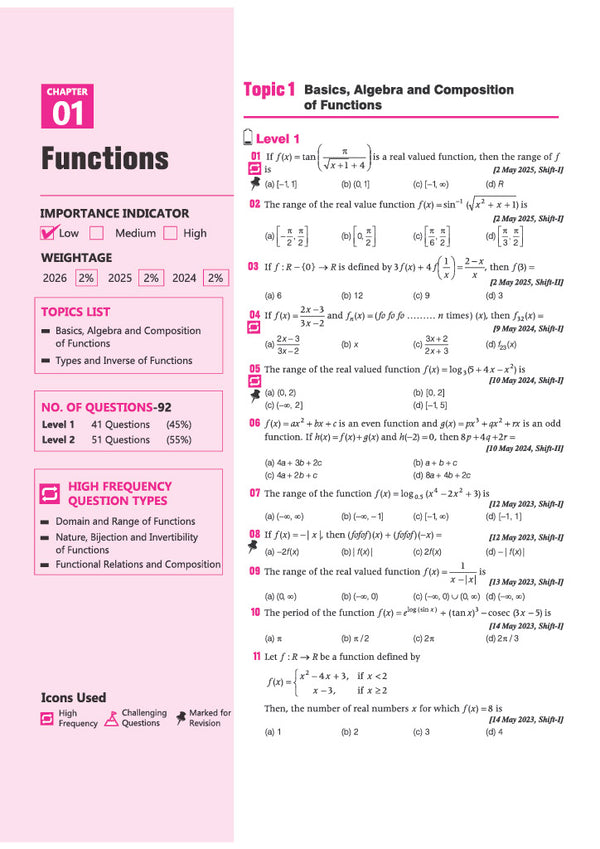 Telangana EAPCET Mathematics 2027 | 12 Years Solved Papers 2026–2015 | 3000+ Chapterwise, Topicwise & Levelwise Questions | 50+ Online & Offline Papers | Detailed Explanations of Every Question | Free Revision Handbook