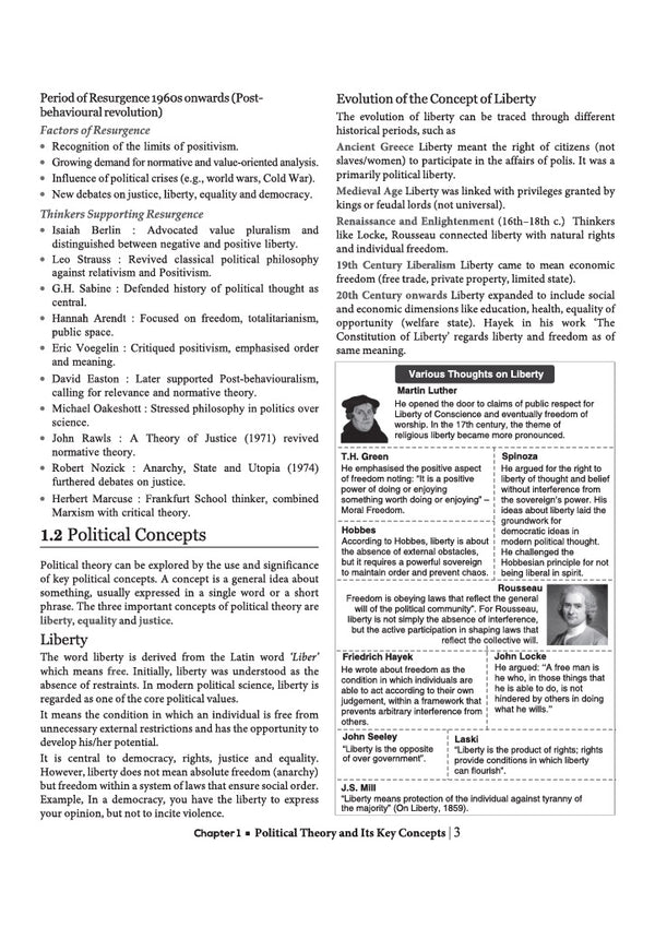 NTA UGC NET/JRF/SET Exam | Paper 2 - Political Science | Complete Study Guide as per Updated Syllabus | Theory Notes, Quick Revision, PYQs Last 10 Years for Practice & 3 Mock Tests