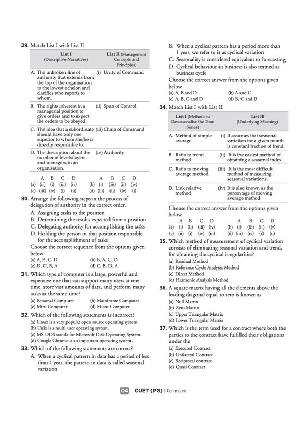 CUET PG Commerce Exam 2027 | Chapterwise Notes & Question Bank | 1500+ Exam Pattern MCQs | 2 Final Drills (Practice Papers) | 2026 Solved Paper | Based on Latest NTA Test Pattern