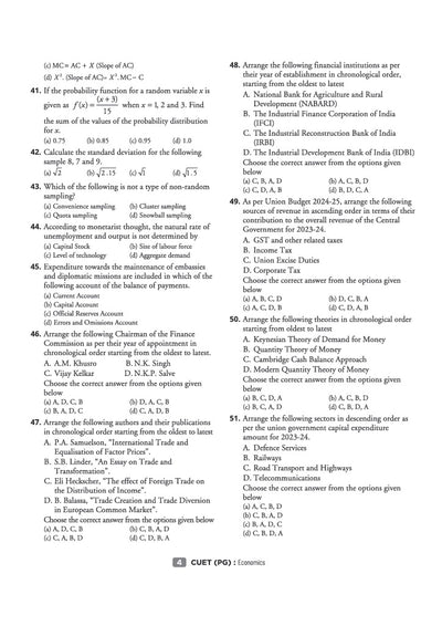 CUET PG Economics Exam 2027 | Chapterwise Notes & Question Bank | 1500+ Exam Pattern MCQs | 2 Final Drills (Practice Papers) | 2026 Solved Paper | Based on Latest NTA Test Pattern