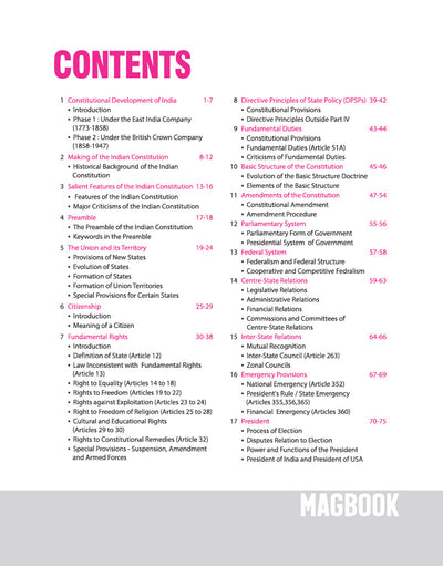 Indian Polity Magbook | Completely Revised 4th Edition| For UPSC IAS Civil Services Prelims & Mains, State PCS & Other Competitive Examinations | English Medium