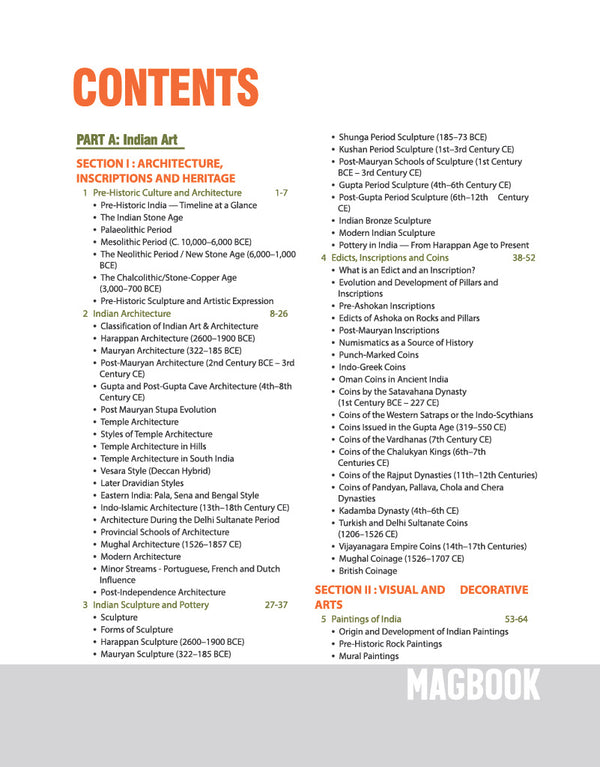 Art & Culture Magbook | Completely Revised 4th Edition| For UPSC IAS Civil Services Prelims & Mains, State PCS & Other Competitive Examinations | English Medium