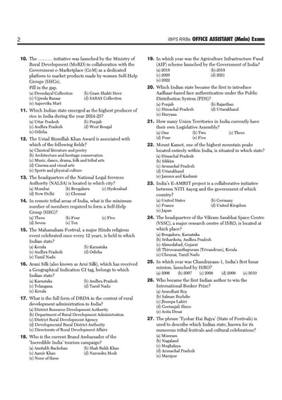 IBPS RRB Office Assistant (Multipurpose) CRP-RRBs XV Pre & Main Exam 2026 | 20 Solved Papers (2025–2016) | 10 Prelims Papers (2016–2025) & 10 Mains Papers (2016–2025) | 100% Original Questions with Detailed Solutions
