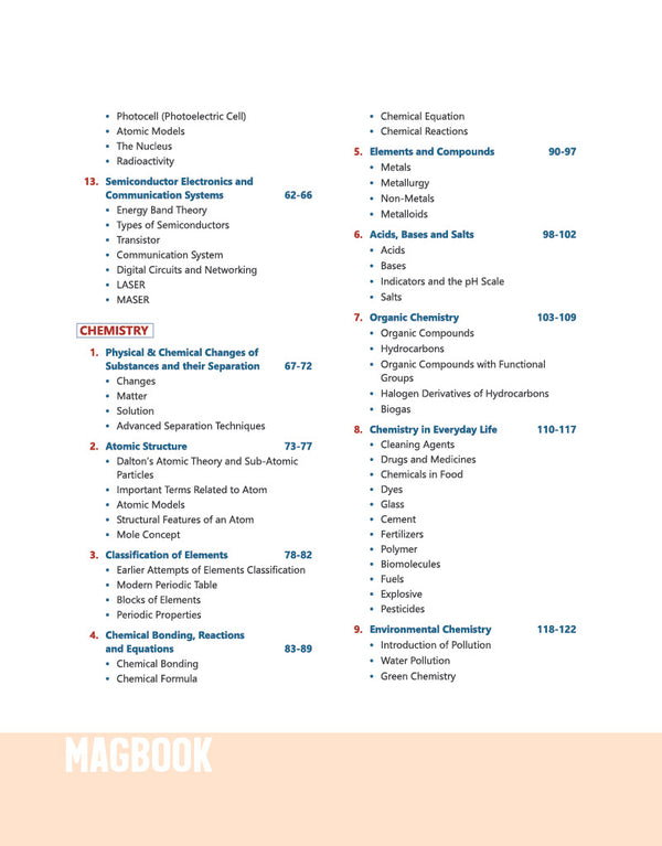 General Science & Technology Magbook | Completely Revised 4th Edition| For UPSC IAS Civil Services Prelims & Mains, State PCS & Other Competitive Examinations | English Medium