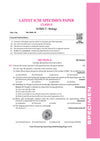 i-Succeed ICSE 10 Sample Question Papers Class 10 Biology Exam 2027 | Colour-Coded Revision Cheat Sheets, Council Style Detailed Answers, Mind Maps for Last Minute Revision | Based on ISC Syllabus 2027