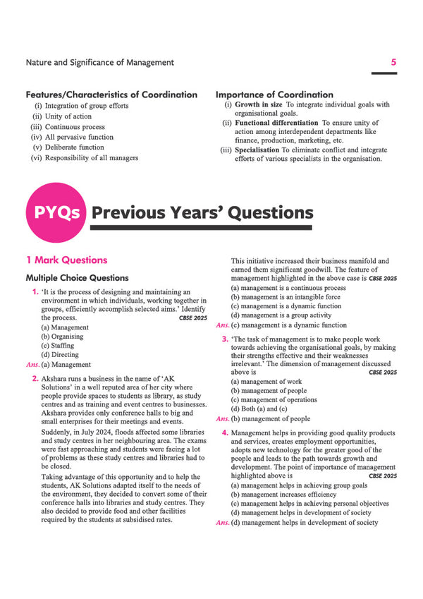 CBSE Business Studies Class 12 Chapterwise Question Bank for Board Exam 2027 | Chapterwise PYQs with Revision Theory, Detailed Solutions, Exam Tips & Sample Papers as per Latest CBSE Syllabus & Exam Pattern