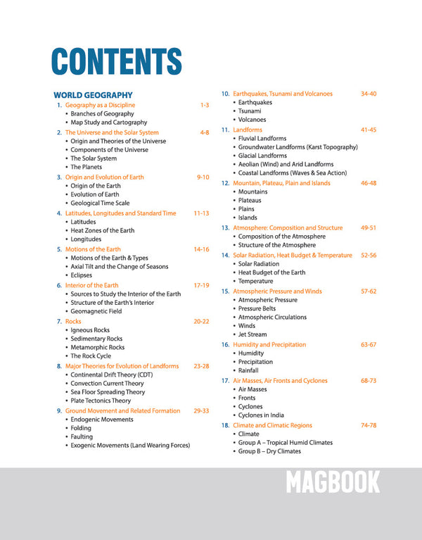 India & World Geography Magbook | Completely Revised 4th Edition| For UPSC IAS Civil Services Prelims & Mains, State PCS & Other Competitive Examinations | English Medium