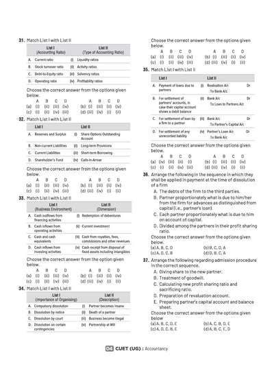 CUET UG 2027 Accountancy | Chapterwise Notes & Question Bank | 1000+ MCQs, 5 Final Drills & CUET 2026 Solved Paper | Mindmaps & Flash Cards | Free Online Mock Test