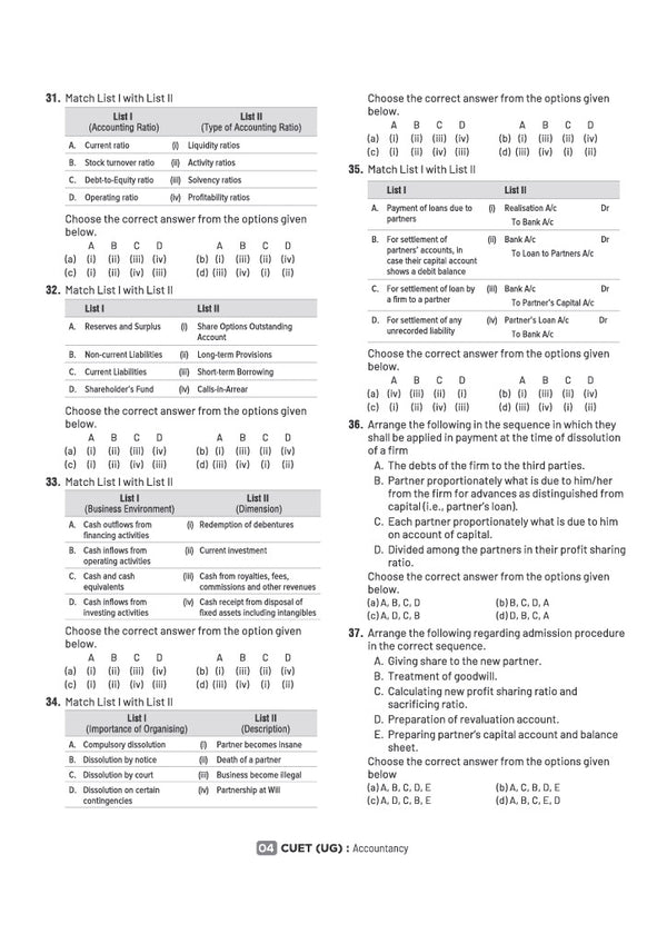 CUET UG 2027 Accountancy | Chapterwise Notes & Question Bank | 1000+ MCQs, 5 Final Drills & CUET 2026 Solved Paper | Mindmaps & Flash Cards | Free Online Mock Test