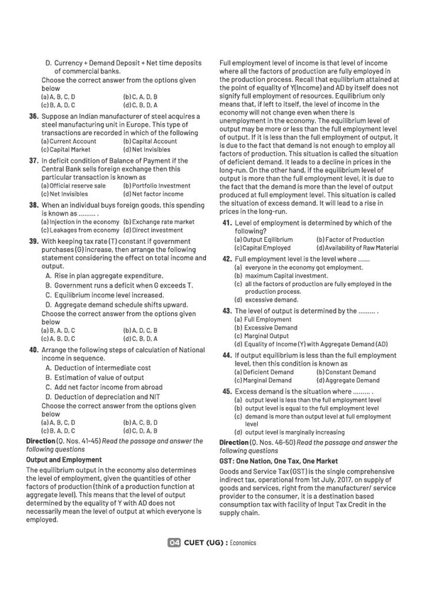 CUET UG 2027 Economics | Chapterwise Notes & Question Bank | 1000+ MCQs, 5 Final Drills & CUET 2026 Solved Paper | Mindmaps & Flash Cards | Free Online Mock Test