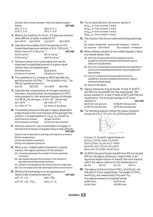 CUET UG 2027 Chemistry | Chapterwise Notes & Question Bank | 1000+ MCQs, 5 Final Drills & CUET 2026 Solved Paper | Flash Cards | Free Online Mock Test