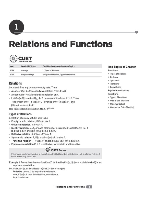 CUET UG 2027 Mathematics | Chapterwise Notes & Question Bank | 1000+ MCQs, 5 Final Drills & CUET 2026 Solved Paper | Flash Cards | Free Online Mock Test