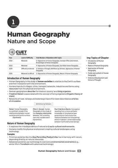 CUET UG 2027 Geography | Chapterwise Notes & Question Bank | 1000+ MCQs, 5 Final Drills & CUET 2026 Solved Paper | Mindmaps & Flash Cards | Free Online Mock Test