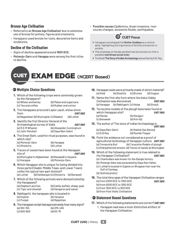 CUET UG 2027 History | Chapterwise Notes & Question Bank | 1000+ MCQs, 5 Final Drills & CUET 2026 Solved Paper | Mindmaps & Flash Cards | Free Online Mock Test