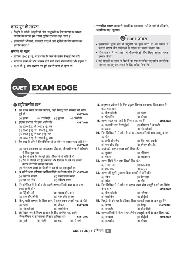 CUET UG 2027 Itihas (History) | Chapterwise Notes & Question Bank | 1000+ MCQs, 5 Final Drills & CUET 2026 Solved Paper | Mindmaps & Flash Cards | Free Online Mock Test