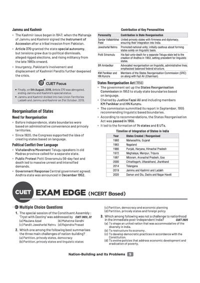 CUET UG 2027 Political Science | Chapterwise Notes & Question Bank | 1000+ MCQs, 5 Final Drills & CUET 2026 Solved Paper | Mindmaps & Flash Cards | Free Online Mock Test