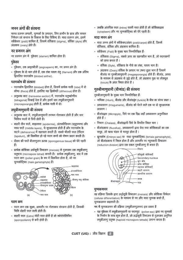 CUET UG 2027 Jeev Vigyan (Biology) | Chapterwise Notes & Question Bank | 1000+ MCQs, 5 Final Drills & CUET 2026 Solved Paper | Flash Cards | Free Online Mock Test