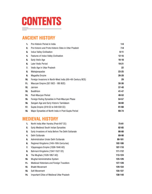 Prime Notes UPPSC Prelims Ancient & Medieval History | Covers Uttar Pradesh Specific Topics) | PYQ-Based Crisp Notes for Quick Revision | Complete Syllabus Coverage for UPSC Prelims
