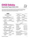 CHSE Odisha Exam Master 2027 Biology (+2 Second Year) | Class 12 | 15 Sample Papers & Chapterwise Solved Papers (2026–2018) | Chapterwise Revision Notes, Odisha State Textbook Questions & Mind Maps