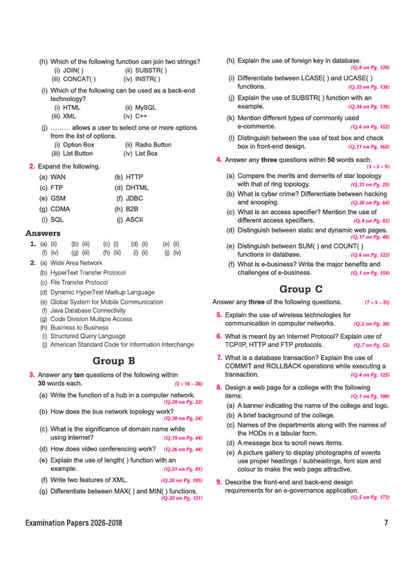 CHSE Odisha Exam Master 2027 Information Technology (+2 Second Year) | Class 12 | 15 Sample Papers & Chapterwise Solved Papers (2026–2018) | Chapterwise Revision Notes, Odisha State Textbook Questions & Mind Maps