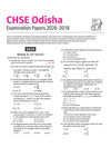 CHSE Odisha Exam Master 2027 Physics (+2 Second Year) | Class 12 | 15 Sample Papers & Chapterwise Solved Papers (2026–2018) | Chapterwise Revision Notes, Odisha State Textbook Questions & Mind Maps