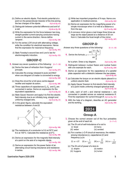 CHSE Odisha Exam Master 2027 Physics (+2 Second Year) | Class 12 | 15 Sample Papers & Chapterwise Solved Papers (2026–2018) | Chapterwise Revision Notes, Odisha State Textbook Questions & Mind Maps