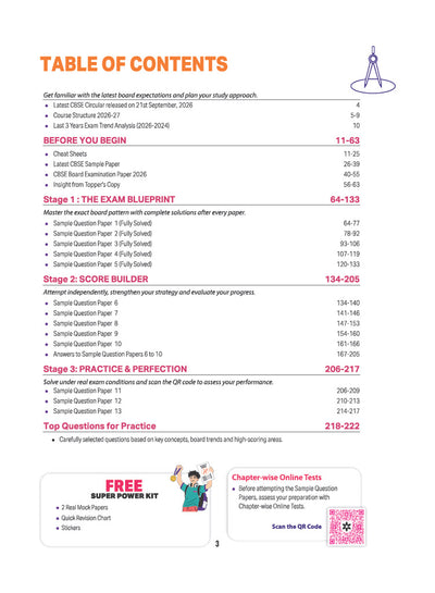 i-Succeed CBSE 15 Sample Question Papers Class 10 Mathematics Exam 2027 | Colour-Coded Revision Cheat Sheets, Toppers Copy with Expert Insights | FREE SUPER POWER KIT | Based on Latest CBSE SQP Released 21 Sept 2026