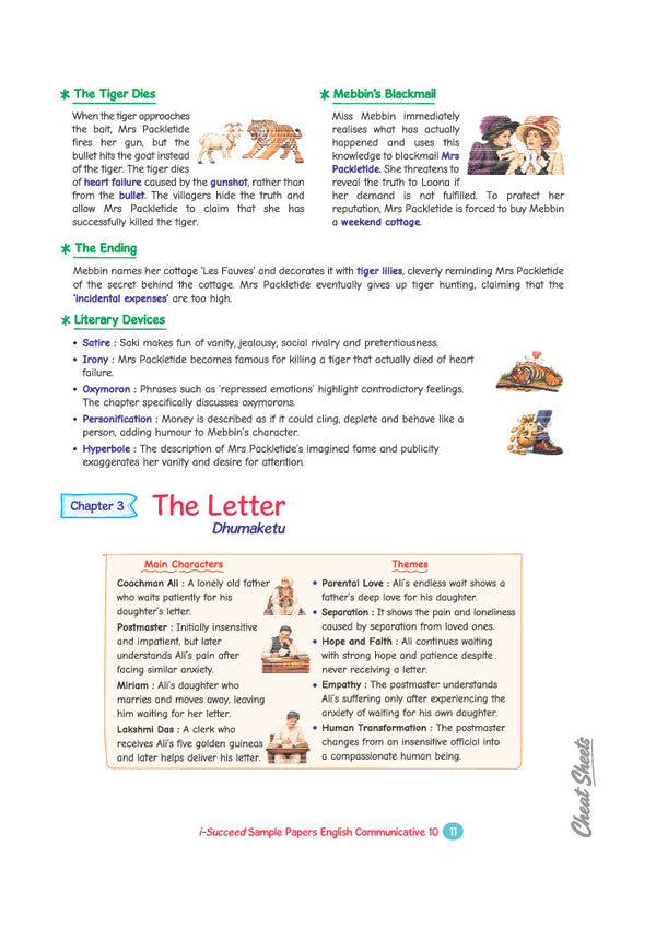 i-Succeed CBSE 15 Sample Question Papers Class 10 English Communicative Exam 2027 | Colour-Coded Revision Cheat Sheets, Toppers Copy with Expert Insights | FREE SUPER POWER KIT | Based on Latest CBSE SQP Released 21 Sept 2026