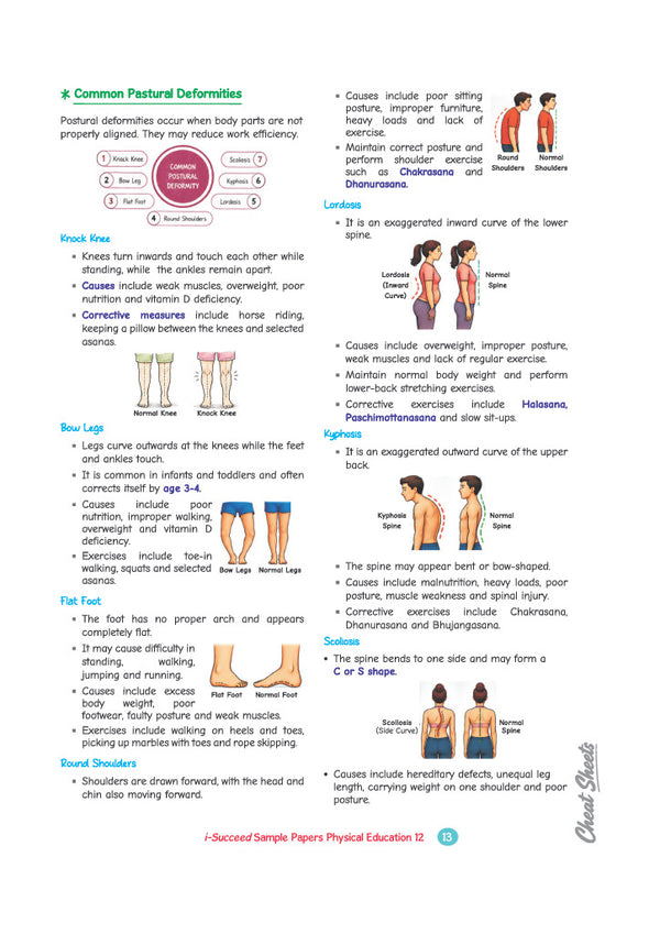 i-Succeed CBSE 15 Sample Question Papers Class 12 Physical Education Exam 2027 | Colour-Coded Revision Cheat Sheets, Toppers Copy with Expert Insights | FREE SUPER POWER KIT | Based on Latest CBSE SQP Released 21 Sept 2026