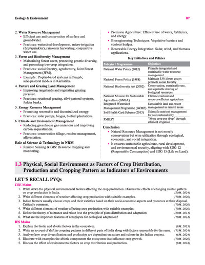 Agriculture Optional Simplified for UPSC CSE & IFS | Paper I & II | 100% Syllabus Aligned | Concise & High-Yield Notes | PYQ-Backed Learning & Smart Value Additions | 1st Edition