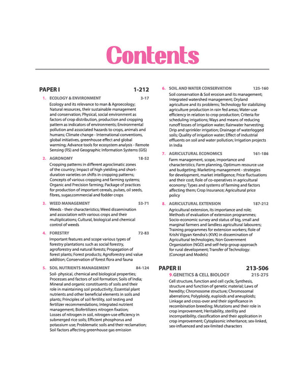 Agriculture Optional Simplified for UPSC CSE & IFS | Paper I & II | 100% Syllabus Aligned | Concise & High-Yield Notes | PYQ-Backed Learning & Smart Value Additions | 1st Edition