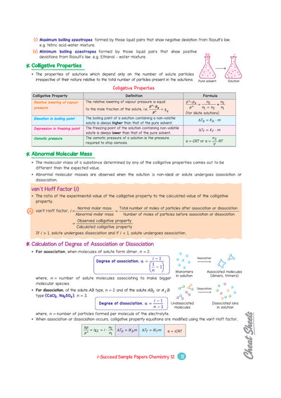 i-Succeed CBSE 15 Sample Question Papers Class 12 Chemistry Exam 2027 | Colour-Coded Revision Cheat Sheets, Toppers Copy with Expert Insights | FREE SUPER POWER KIT | Based on Latest CBSE SQP Released 21 Sept 2026