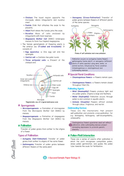 i-Succeed CBSE 15 Sample Question Papers Class 12 Biology Exam 2027 | Colour-Coded Revision Cheat Sheets, Toppers Copy with Expert Insights | FREE SUPER POWER KIT | Based on Latest CBSE SQP Released 21 Sept 2026