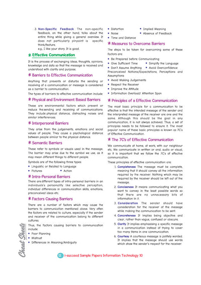 i-Succeed CBSE 10 Sample Question Papers Class 10 Information Technology (Code 402) Exam 2027 | Colour-Coded Revision Cheat Sheets, Based on Libra Office | FREE SUPER POWER KIT | Based on Latest CBSE SQP Released 21 Sept 2026