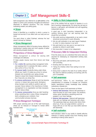 i-Succeed CBSE 10 Sample Question Papers Class 10 Information Technology (Code 402) Exam 2027 | Colour-Coded Revision Cheat Sheets, Based on Libra Office | FREE SUPER POWER KIT | Based on Latest CBSE SQP Released 21 Sept 2026