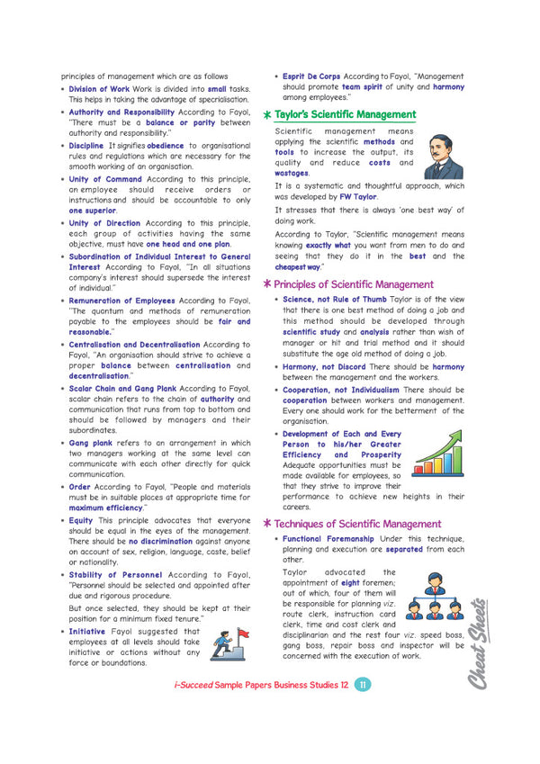 i-Succeed CBSE 15 Sample Question Papers Class 12 Business Studies Exam 2027 | Colour-Coded Revision Cheat Sheets, Toppers Copy with Expert Insights | FREE SUPER POWER KIT | Based on Latest CBSE SQP Released 21 Sept 2026