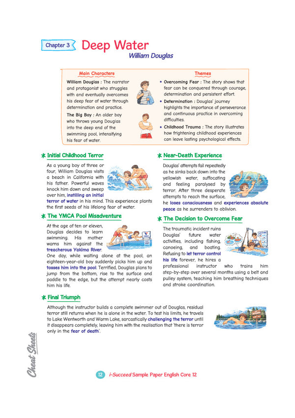i-Succeed CBSE 15 Sample Question Papers Class 12 English Core Exam 2027 | Colour-Coded Revision Cheat Sheets, Toppers Copy with Expert Insights | FREE SUPER POWER KIT | Based on Latest CBSE SQP Released 21 Sept 2026